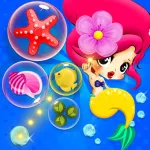 Bubble Shooter Mermaid  Bubble Game for Kids