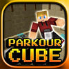 Parkour Cube – Labyrinth Runner app icon