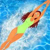 American Gymnastic Girl Swim-ming : Back-flip Elite swinging Competition pro App icon