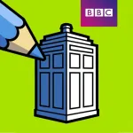 BBC Colouring: Doctor Who App icon