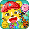 修理工乖乖虎和巧巧虎2 早教 儿童游戏 app icon