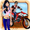 Crazy Girl-Friend Rider Stunt Challenge Pro app icon