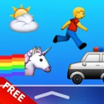 GameMoji Widget Games FREE  Featuring 8bit Jumping Ghost Game