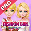 Fashion girl body spa pro app icon