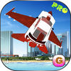 Futuristic F16 Flying Car Pro app icon