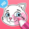 Cat Coloring Pages Pro app icon