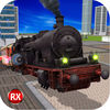 Flying Train 3D: Locomotive Fury app icon