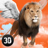 Wild Flying Lion Simulator 3D Full app icon