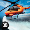 Emergency Fire Helicopter Simulator 3D Full app icon