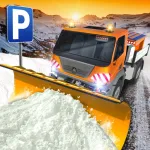 Ski Resort Parking Sim Ice Road Snow Plow Trucker App icon