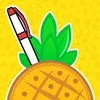 Shoot a Pineapple Apple Pen App icon