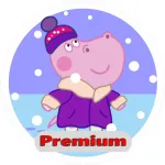 Kids handcraft: Snowflakes. Premium App Icon