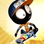 Stickman Skate Battle ios icon
