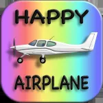 Happy Airplane by Horse Reader App icon