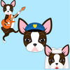 Rocker Cop Bride Brindle Battle
