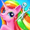 Rainbow Pony Makeover  Magic Pony Games