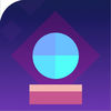 Flying Blue Ball Dangerous Shape Planet icon
