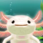 Virtual Therapeutic Axolotl Pet App icon