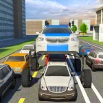 Elevated Car Driving Simulator:Mr President Escort App icon