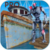 Futuristic Robot Boat Mechanic Pro