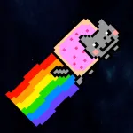Nyan Spinner Cat: Space Run App icon