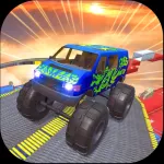 Monster Truck Stunts Challenge App icon