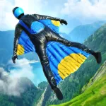 Base Jump Wing Suit Flying App icon