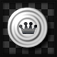 Checkers in Black and White app icon