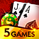 BLACKJACK (5 GAMES) app icon