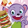 Classic Yummy Doodle Burger Game Apps-Eat Foods for Dinner & Drink Juice for Breakfast with Spooky Finger-Humor Fun Jar Effect,Cool,Simple,Prescho app icon