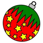My Holiday Coloring Book Free App icon