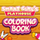 Smart Girl's Playhouse Coloring Book app icon