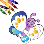 Kids Coloring Book App icon