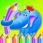 Kids Animal Draw App icon