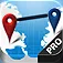 AtoB Distance Calculator PRO  easy and fast air or car route from A to B for travel