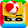 Cars in sandbox: Construction for iPhone app icon