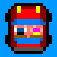 Drive and Jump: 8-bit retro racing action app icon