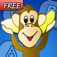 Adventures of Marvin and Mel Monkey: Word Rescue Free app icon