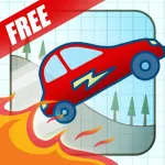 Doodle Fun Car Racing Free Game App icon