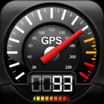 Speedometer GPS plus (Car speedometer, Bike cyclometer) App icon