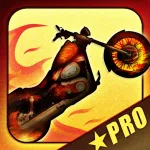 A Motorcycle Bike Race Fire Chase App icon