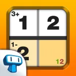 Mathdoku plus Sudoku Style Math & Logic Puzzle Game App Icon
