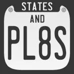 States And Plates, A License Plate Game App Icon