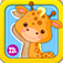 Abby Monkey: Animated Puzzle Adventures Game with Animals and Vehicles for Toddlers & Preschool Explorers by 22learn app icon