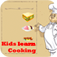 Kid learns cooking app icon