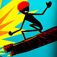 A Stickman Real Crazy Hoverboard Extreme Multiplayer Racing Game Free app icon