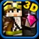 Mine Run 3D  Pocket Block Escape Game with skins maker for character and minecraft PC edition 2 in 1