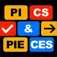 Pics & Pieces ~ the artful word puzzle App icon