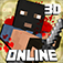 Pixel Strike: Online Weapon Gun Block Shooter & Chat app icon