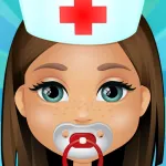 Baby Play Doctor & Dress Up App icon